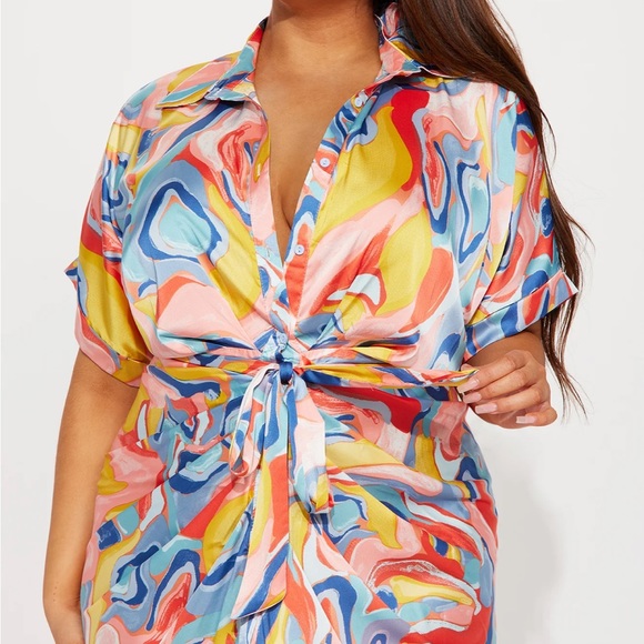 Hailey Button Up Maxi Dress - Picture 3 of 4